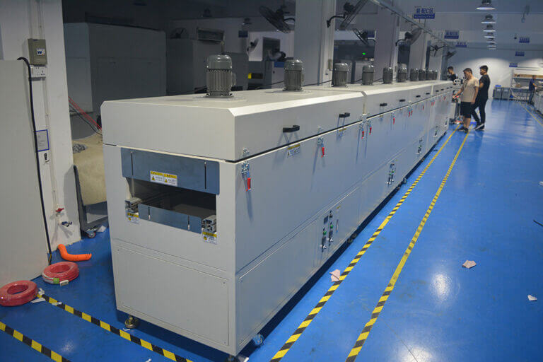Robota industrial equipment production and testing area