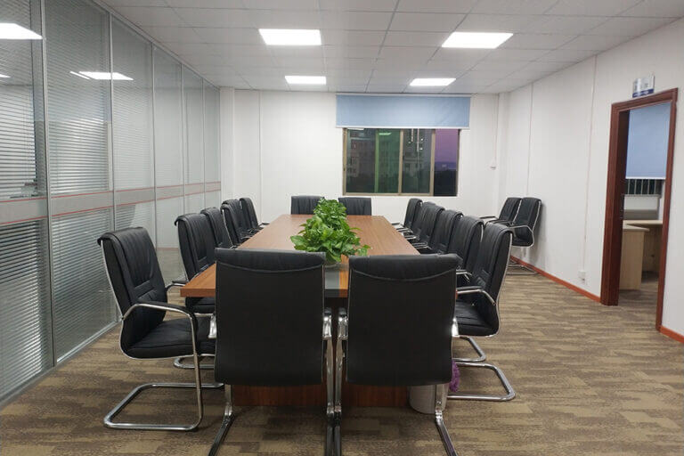 Meeting room used for project and production discussions