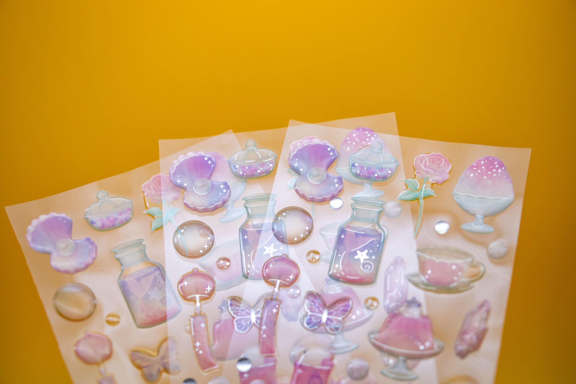 thumbnail image 2 of Doming Lab Polyurethane Resin Starter Kit – 50ml Cartridge & Gun For 3D Stickers & Jewellery 2 of 4