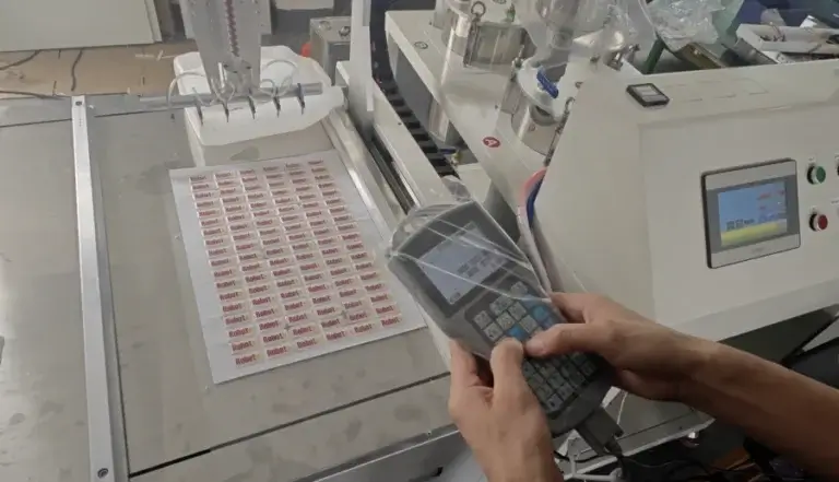 programming the dispensing path
