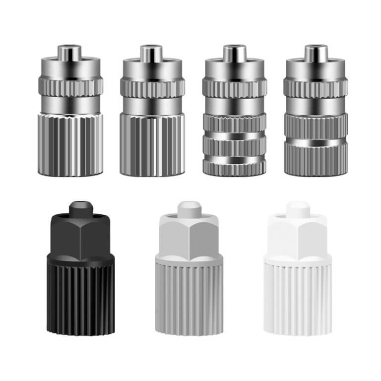 static/dynamic mixer fitting