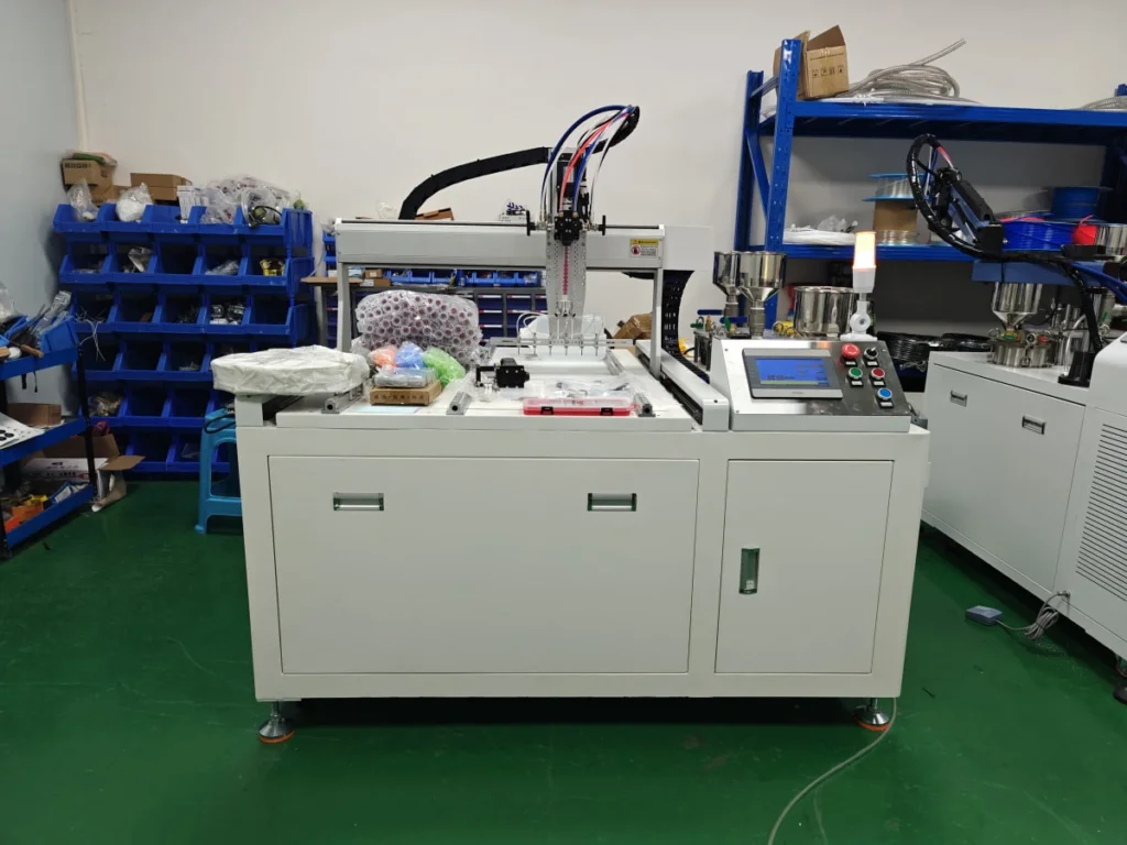 dj771 3 axis resin doming machine with accessories