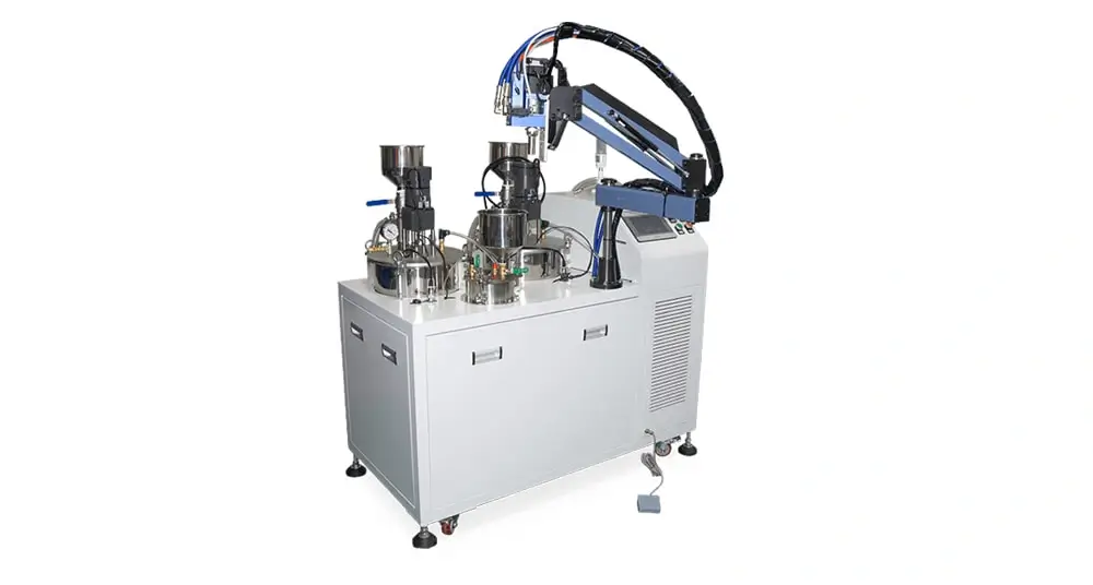 Semi-auto resin doming machine for sample testing and small batch production